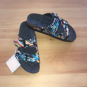 Papillio by Birkenstock Pattern Sandals New